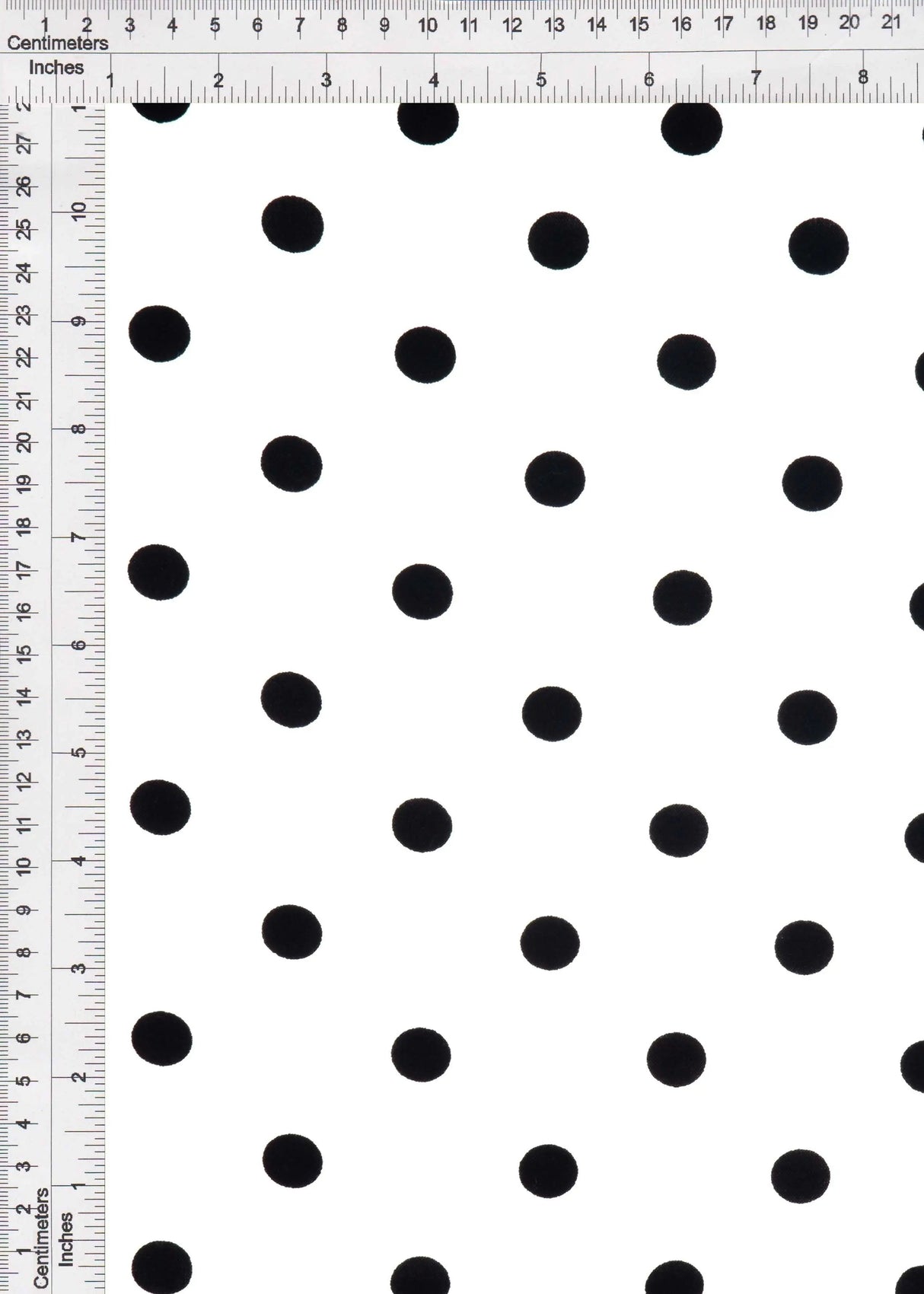 1 Yard Rayon Challis Polka Dot Print Fabric, 54? Wide 100% Rayon