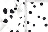 1 Yard Rayon Challis Polka Dot Print Fabric, 54? Wide 100% Rayon