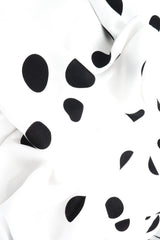 1 Yard Rayon Challis Polka Dot Print Fabric, 54? Wide 100% Rayon