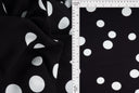 Rayon Challis Polka Dot Print