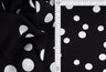Rayon Challis Polka Dot Print