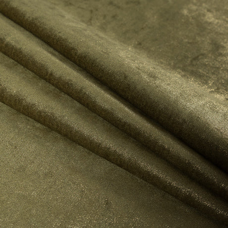 Short Pile Glade Metallic Polyester Blended Velvet