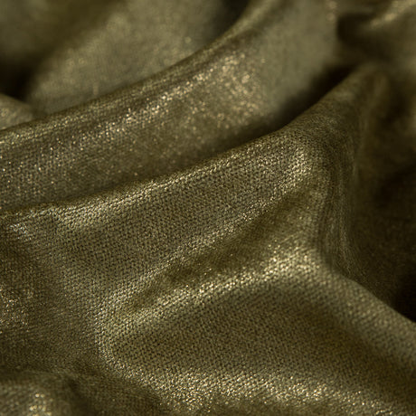 Short Pile Glade Metallic Polyester Blended Velvet