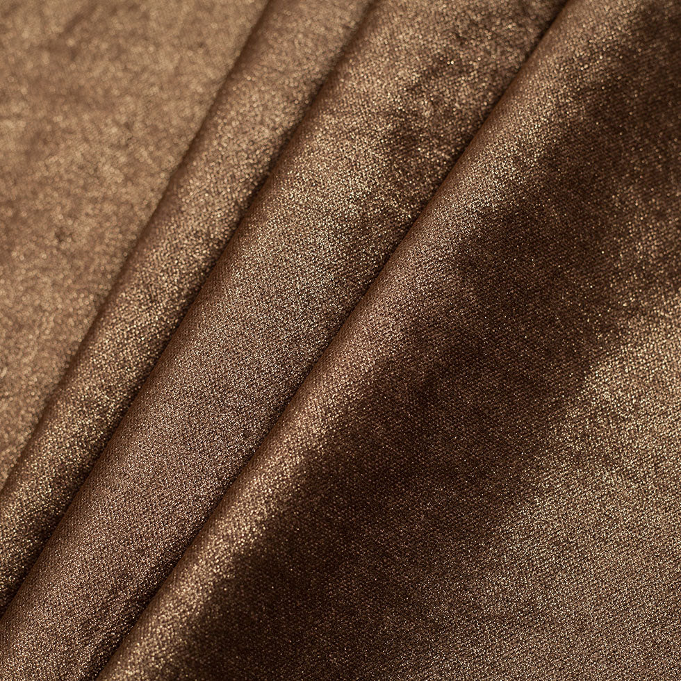 Short Pile Lichen Metallic Polyester Blended Velvet