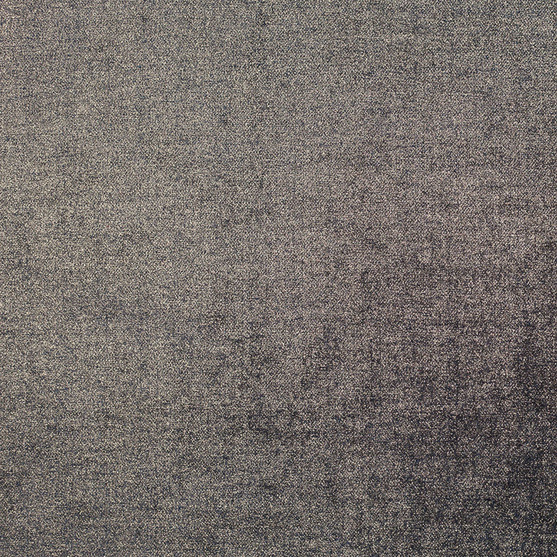 Short Pile Indigo Metallic Polyester Blended Velvet