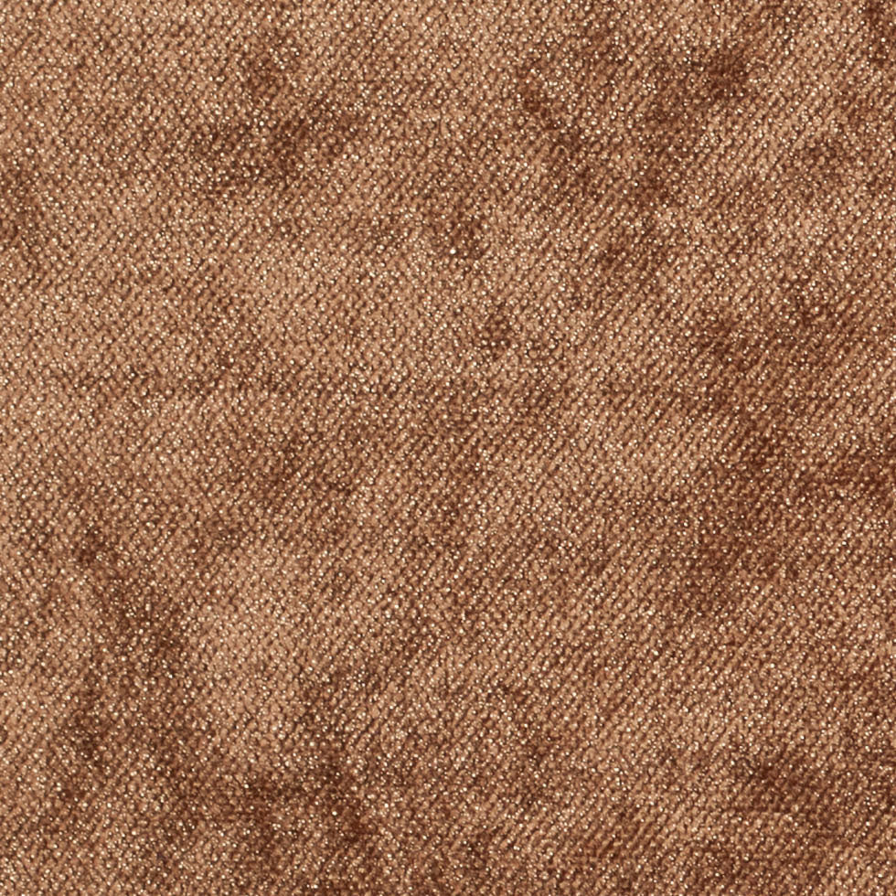 Short Pile Cocoa Metallic Polyester Blended Velvet