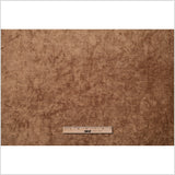 Short Pile Cocoa Metallic Polyester Blended Velvet