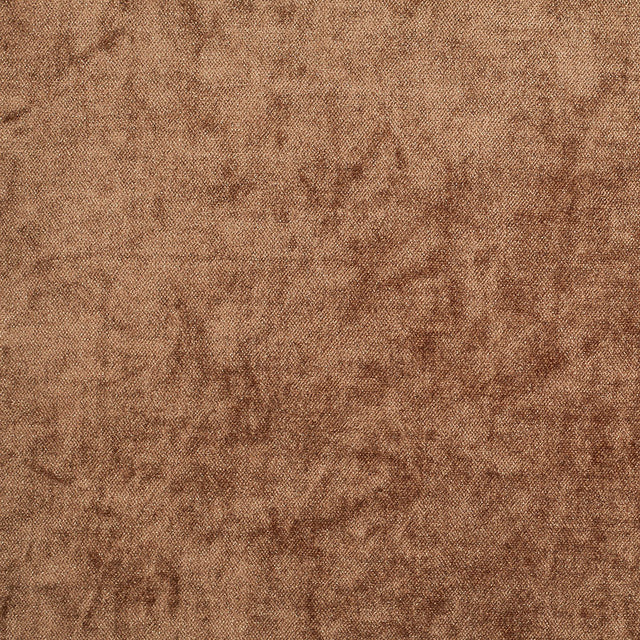 Short Pile Cocoa Metallic Polyester Blended Velvet