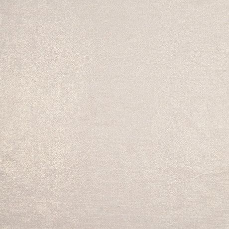 Short Pile Ivory Metallic Polyester Blended Velvet