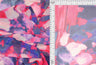 Tie-Dye Mesh Digital Print Fuchsia