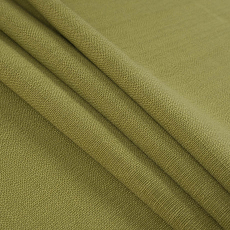Spanish Forest Green Textured Polyester Blended Woven