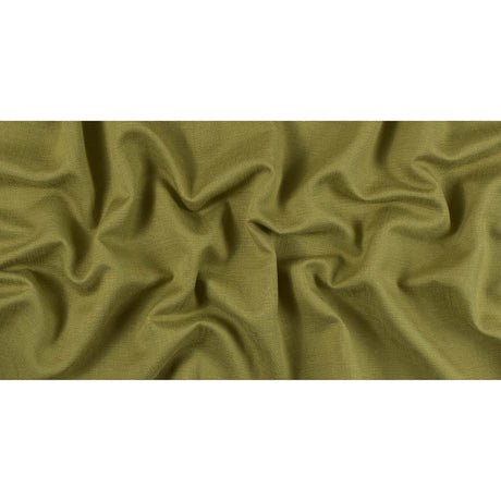 Spanish Forest Green Textured Polyester Blended Woven