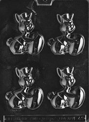 Bunny With Egg Chocolate Mold
