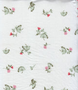 Rib Knit Ditsy Floral Print