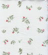 Rib Knit Ditsy Floral Print