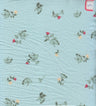 Rib Knit Ditsy Floral Print