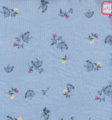 Rib Knit Ditsy Floral Print