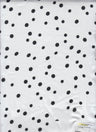 Satin Polka Dot Woven Ivory Fabric