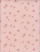Ribbed Ditsy Floral Stretch Knit
