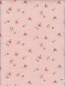 Ribbed Ditsy Floral Stretch Knit