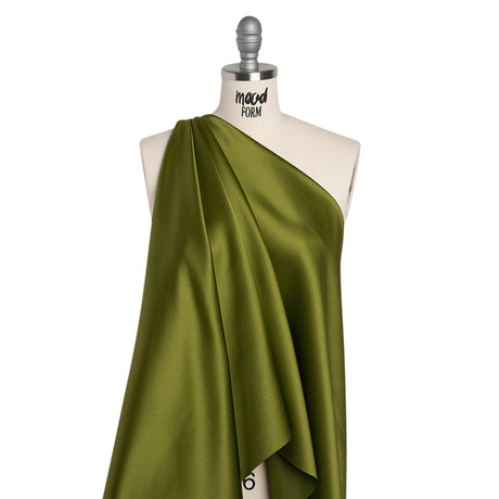 Polyester Satin - Olivino - Reverie Collection