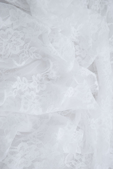 Floral Lace Nylon Spandex Fabric