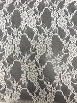 Floral Lace Nylon Spandex Fabric