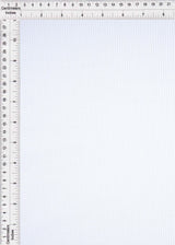 Heavy Rib Knit Black Ivory