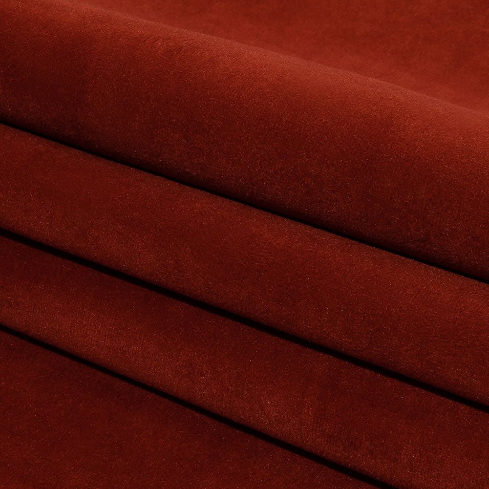 Rouge Polyester Velvet