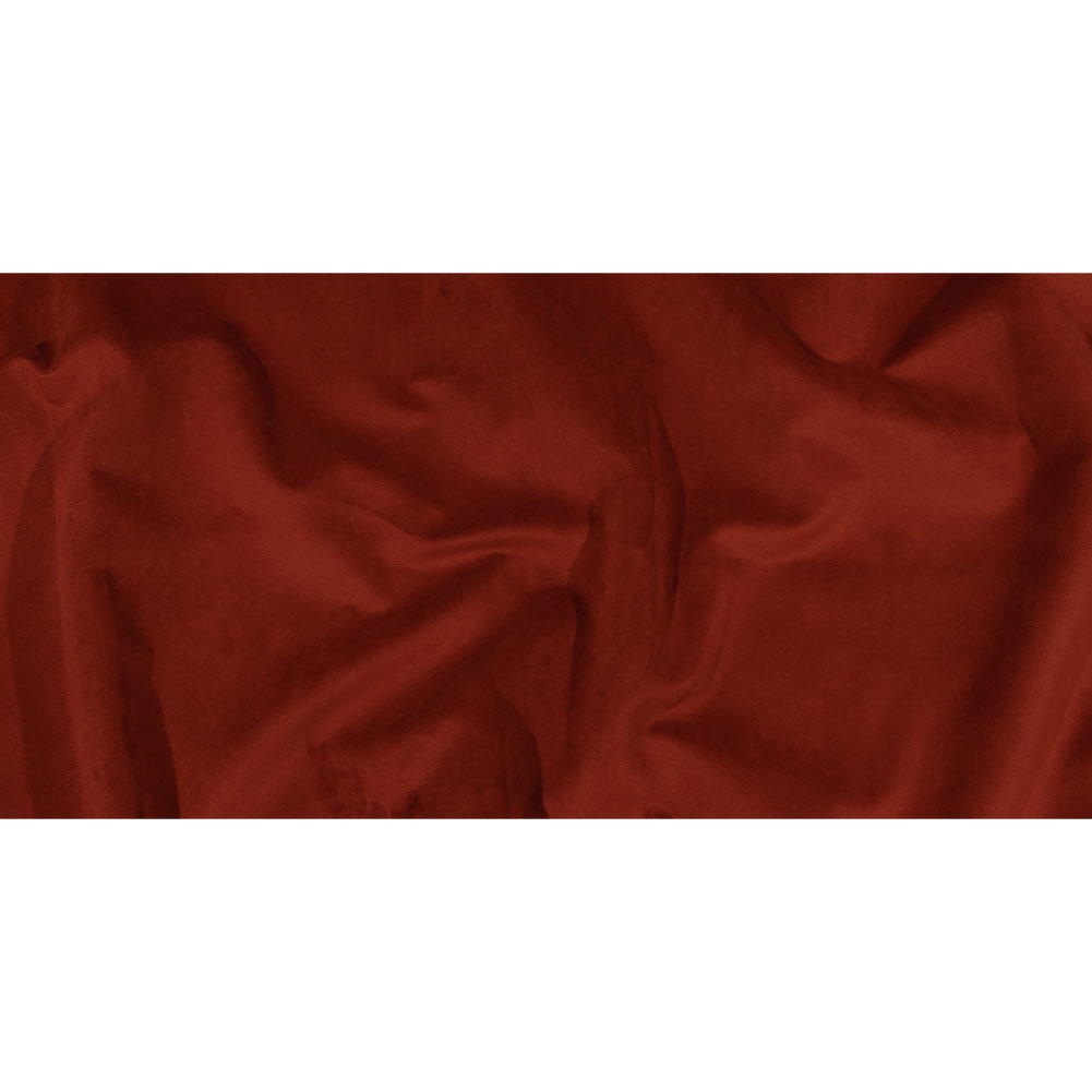 Rouge Polyester Velvet