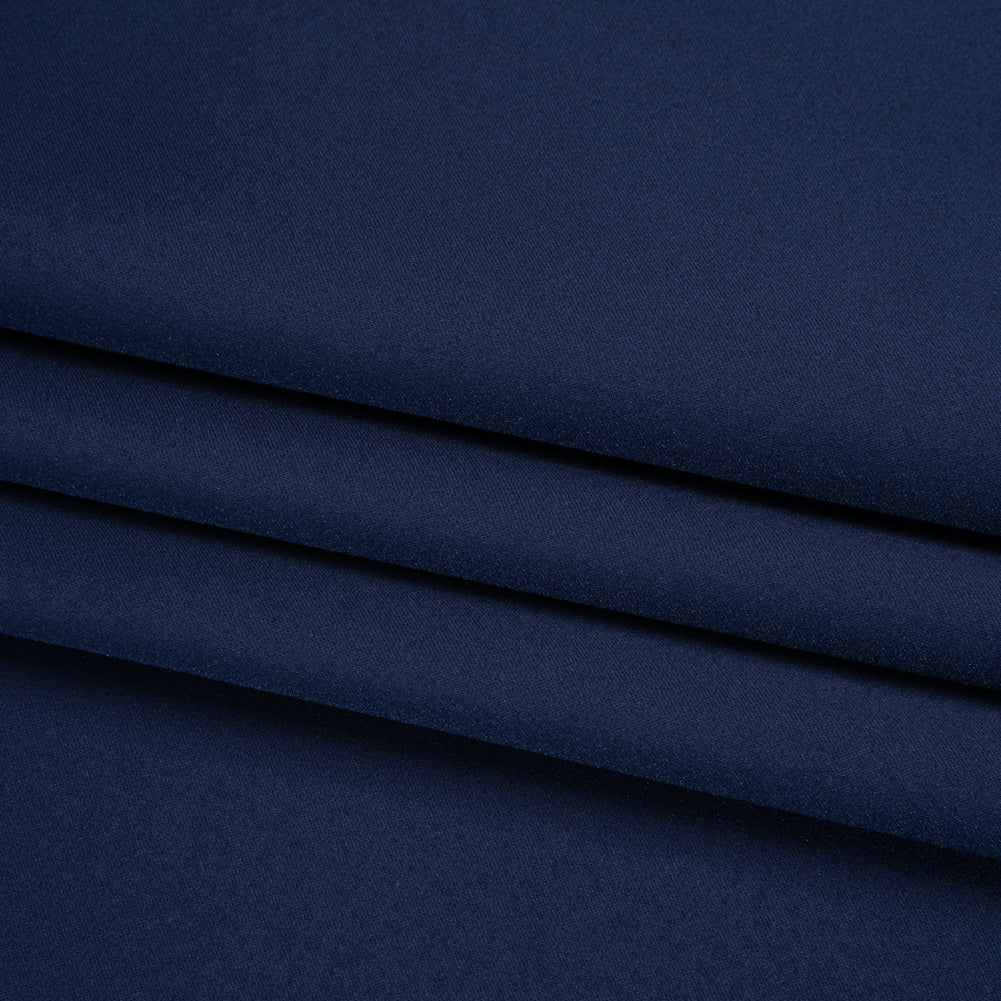 Polyester Satin - Storm Navy - Reverie Collection