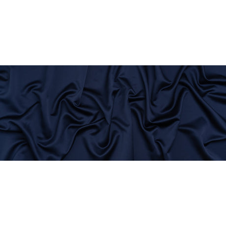 Polyester Satin - Storm Navy - Reverie Collection