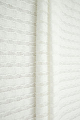 Stripe Lace Stretch Fabric