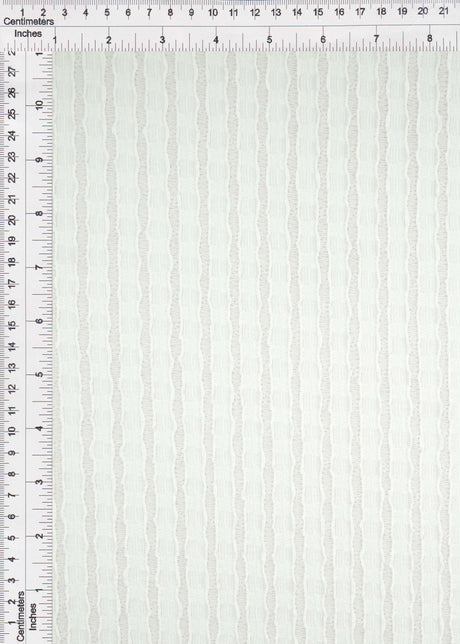 Stripe Lace Stretch Fabric