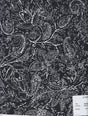 Paisley Print DTY Brushed Knit Black