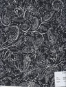 Paisley Print DTY Brushed Knit Black