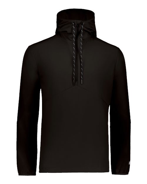 Russell Athletic Unisex Legend Hooded Quarter-Zip Pullover