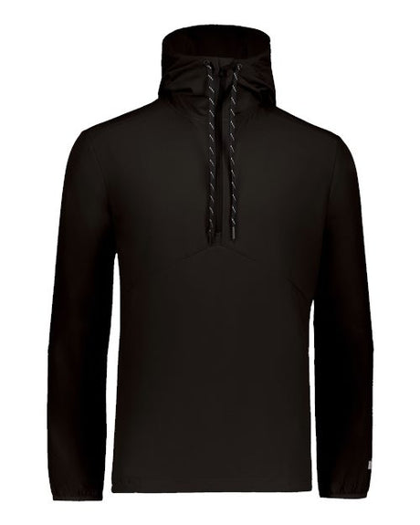 Russell Athletic Unisex Legend Hooded Quarter-Zip Pullover