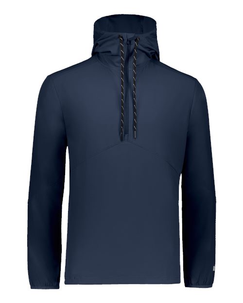 Russell Athletic Unisex Legend Hooded Quarter-Zip Pullover