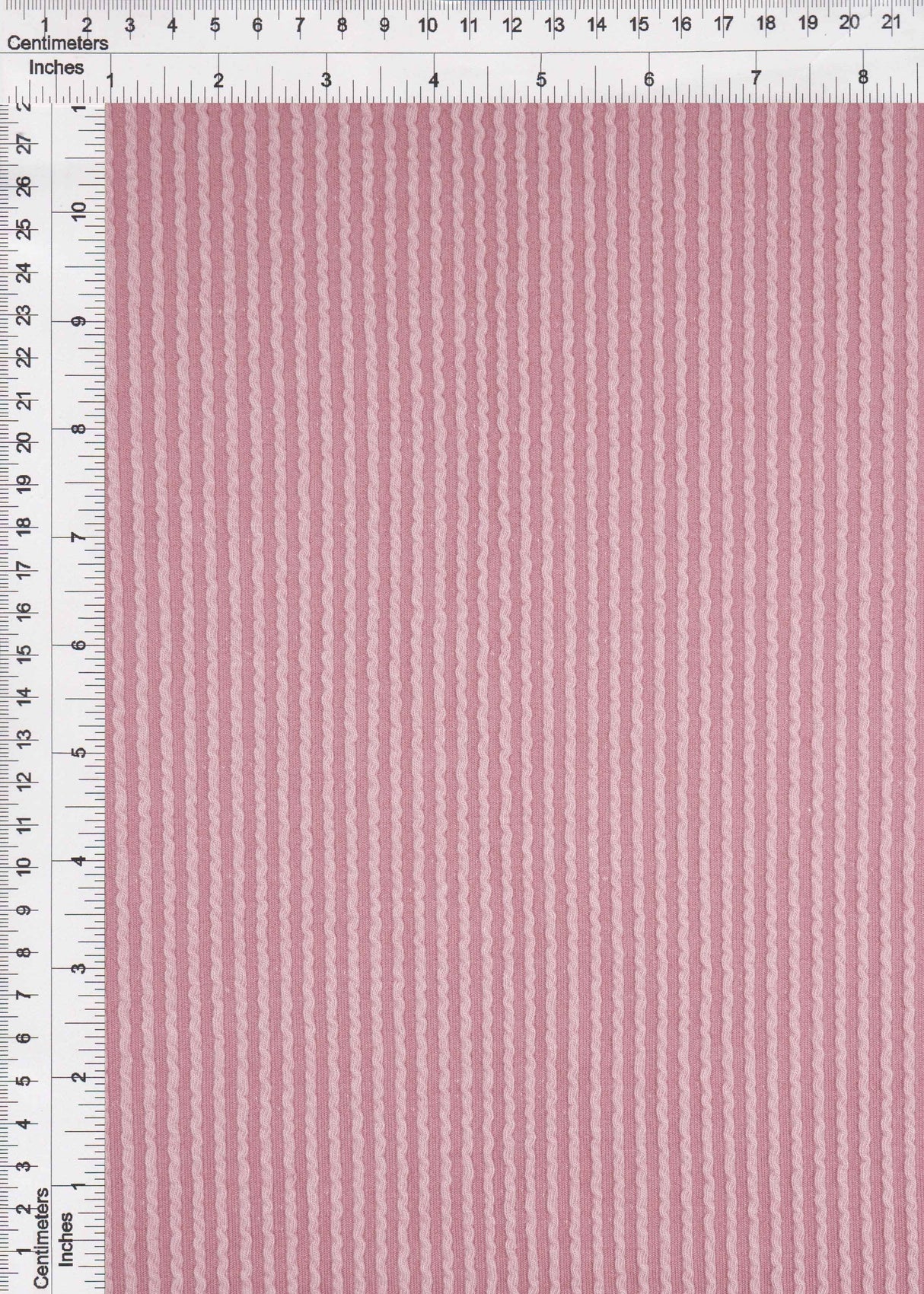 Jacquard Double Knit Rib Stretch Fabric
