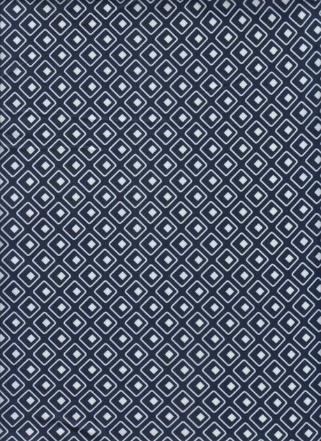 Brushed DTY Floral Knit Navy