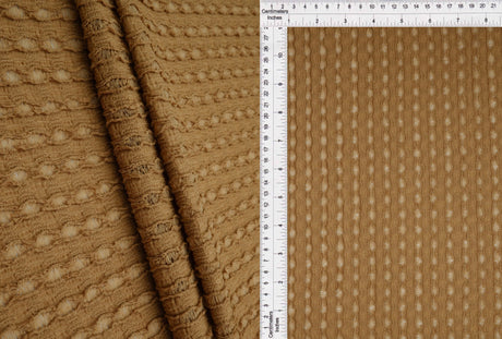 Stripe Lace Stretch Fabric