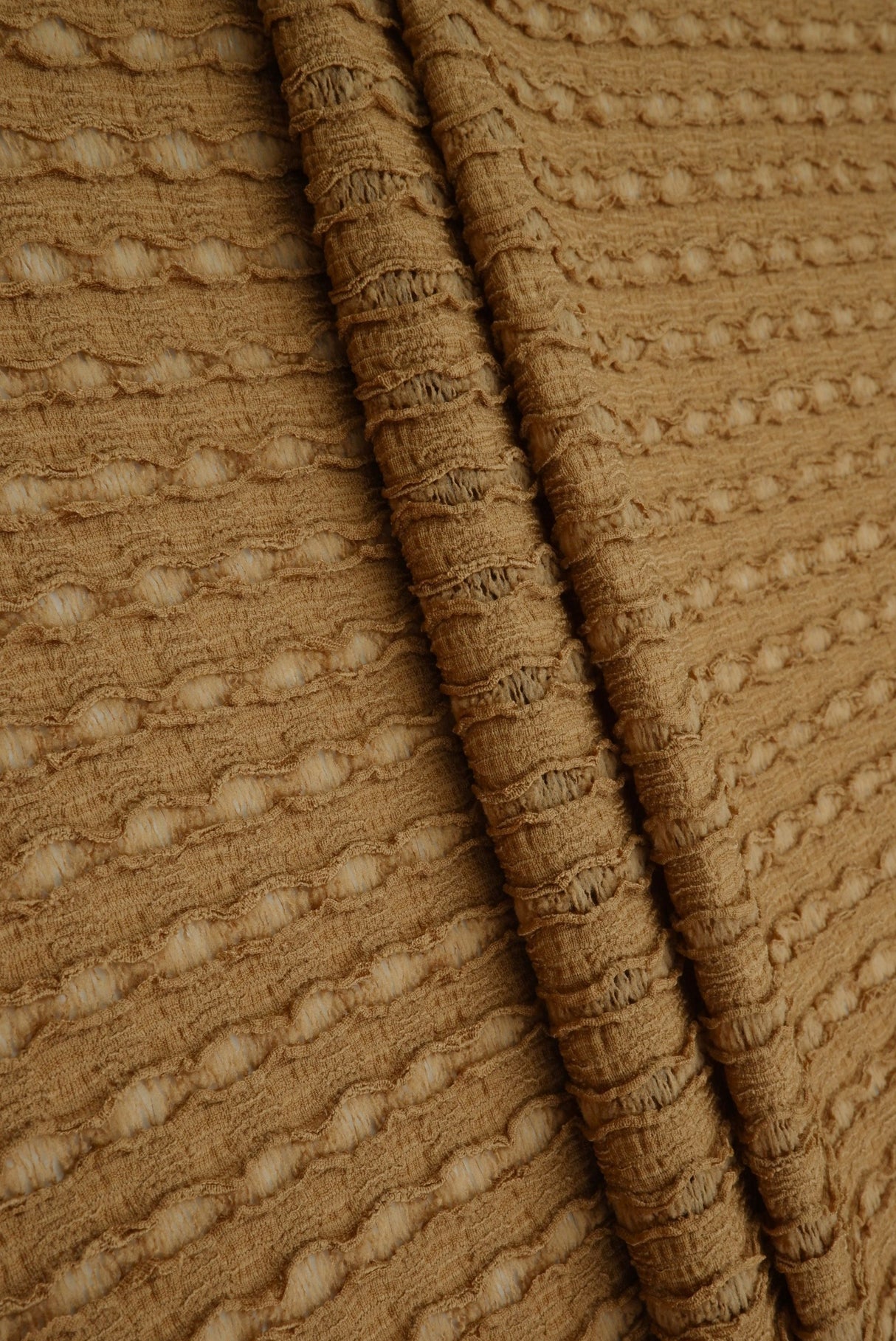 Stripe Lace Stretch Fabric