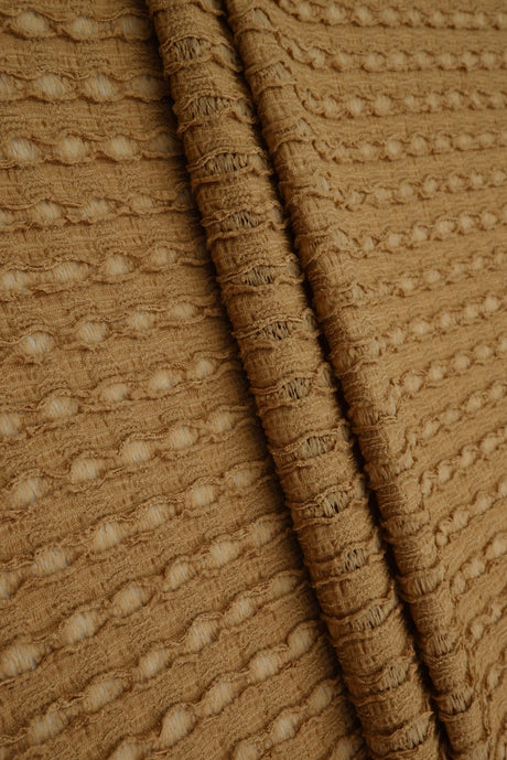 Stripe Lace Stretch Fabric