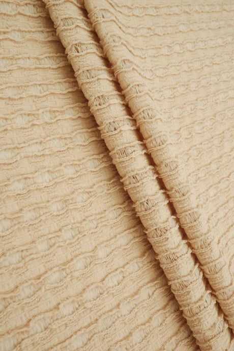 Stripe Lace Stretch Fabric