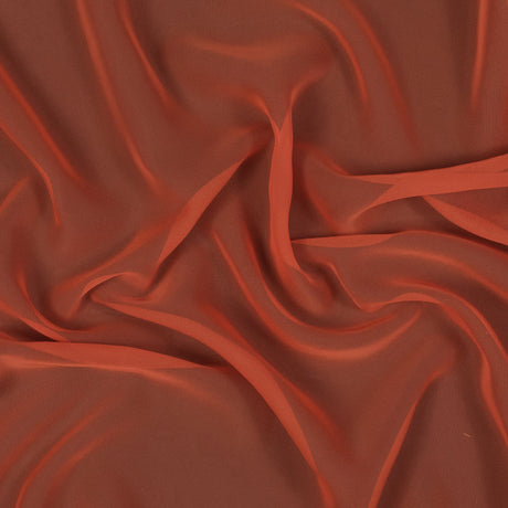 Polyester Chiffon - Tiger Lily - Regina Collection