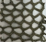 Lurex Fishnet Mesh Stretch Fabric