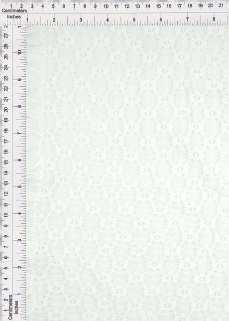 Ditsy Floral Lace Nylon Cotton Spandex