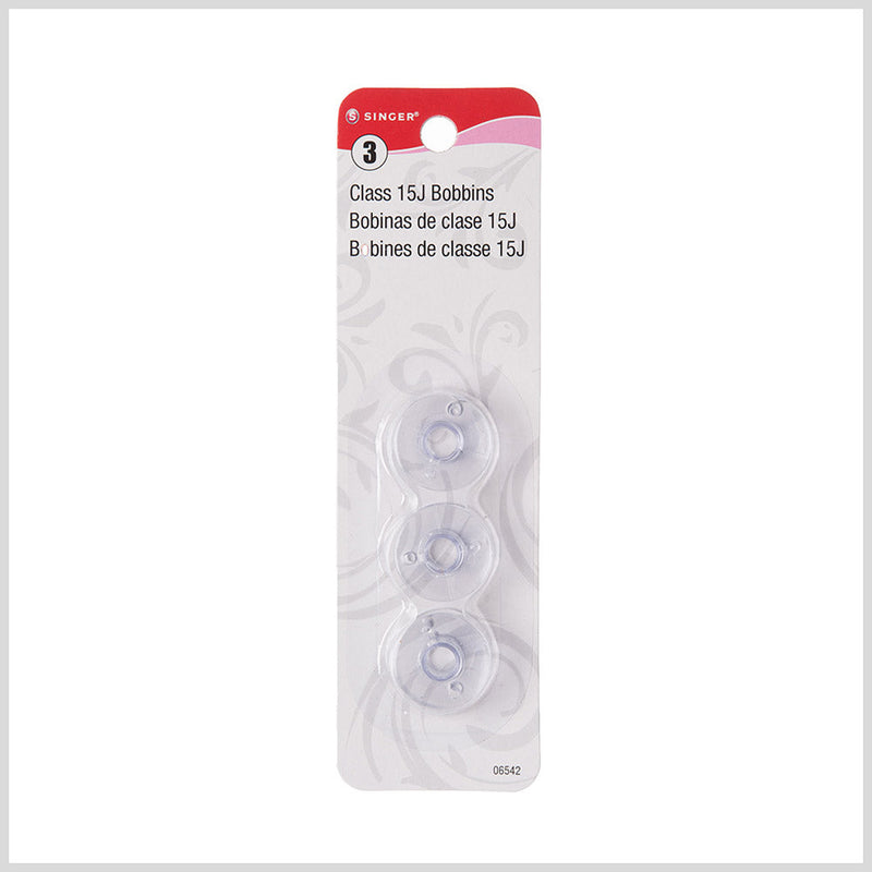 Singer Class 15J Bobbins - Pack of 3