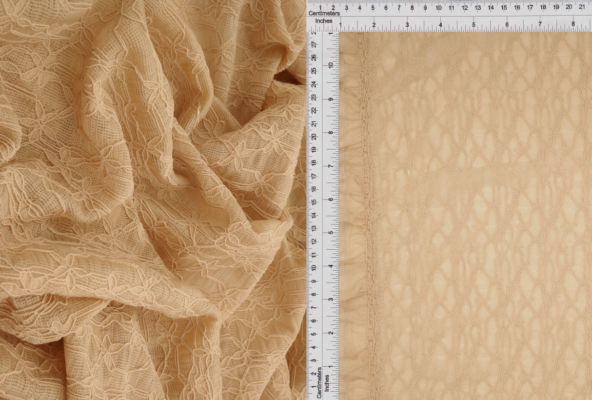 Ditsy Flower Lace Stretch Fabric